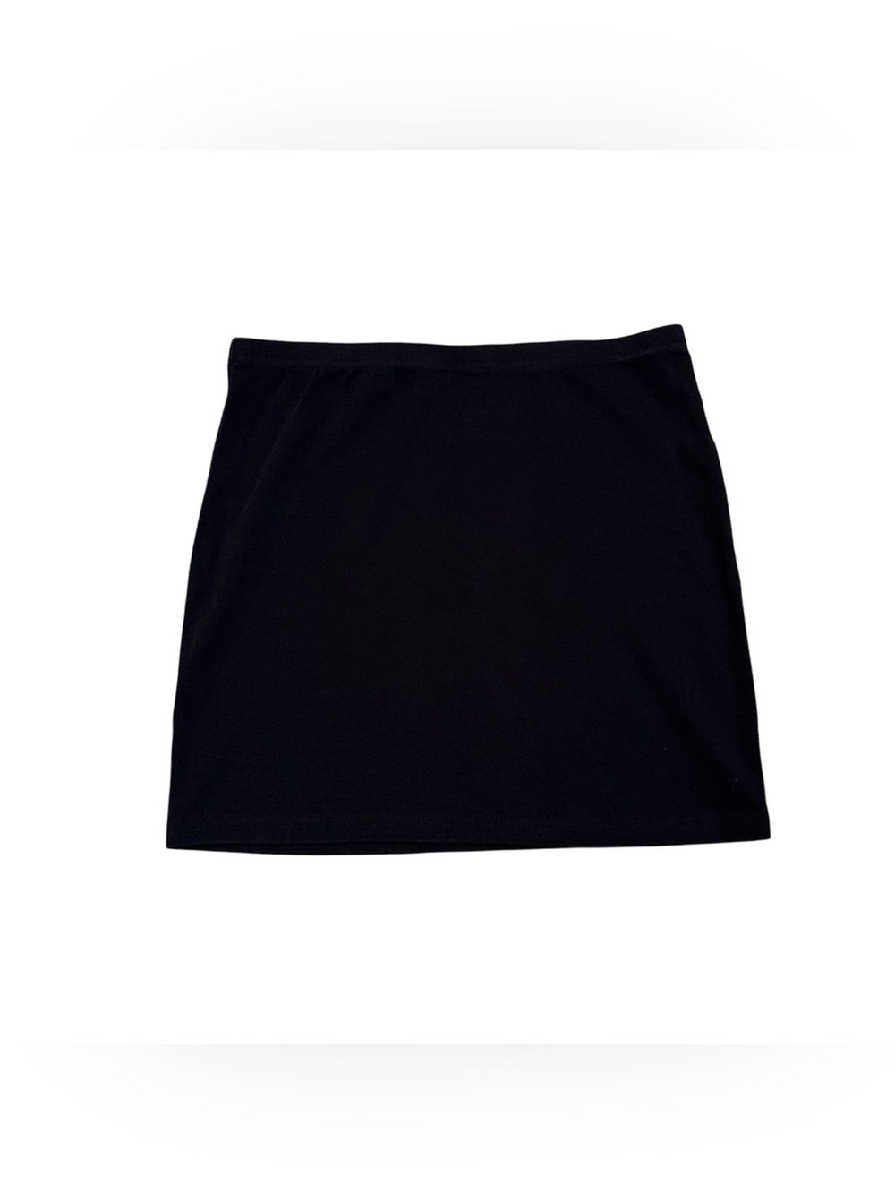 Simple black skirt